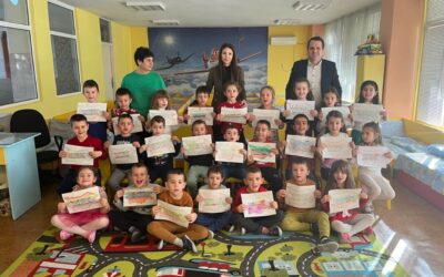 Гост от сърцето на Европа посети ДГ “Дъга“ Пловдив по покана на директорa